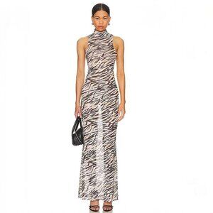 NWT superdown Angelika Sheer Dress Size M
